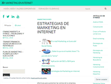 Tablet Screenshot of marketingenred.net